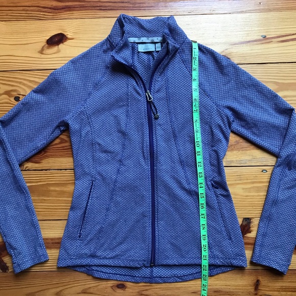 Athleta Purple Herringbone Jacket, EUC, S - Picture 10 of 16